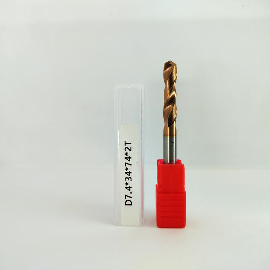 METALDUR 7.4X34X74 SC DRILL 55HRC SHORT