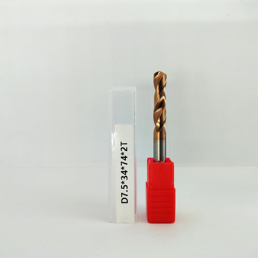 METALDUR 7.5X34X74 SC DRILL 55HRC SHORT