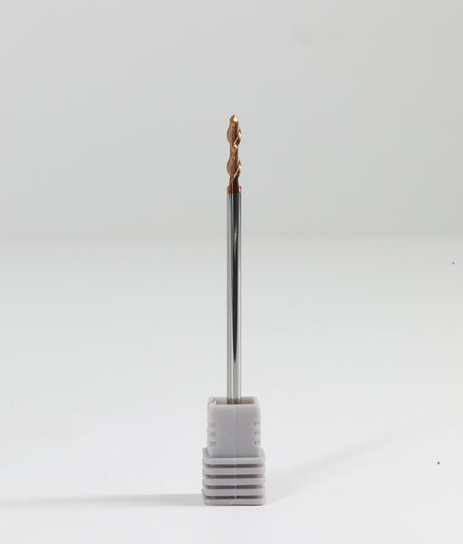 METALDUR 5*75 2FLUTE BALLNOSE COPPER 55HRC TiCN COATED