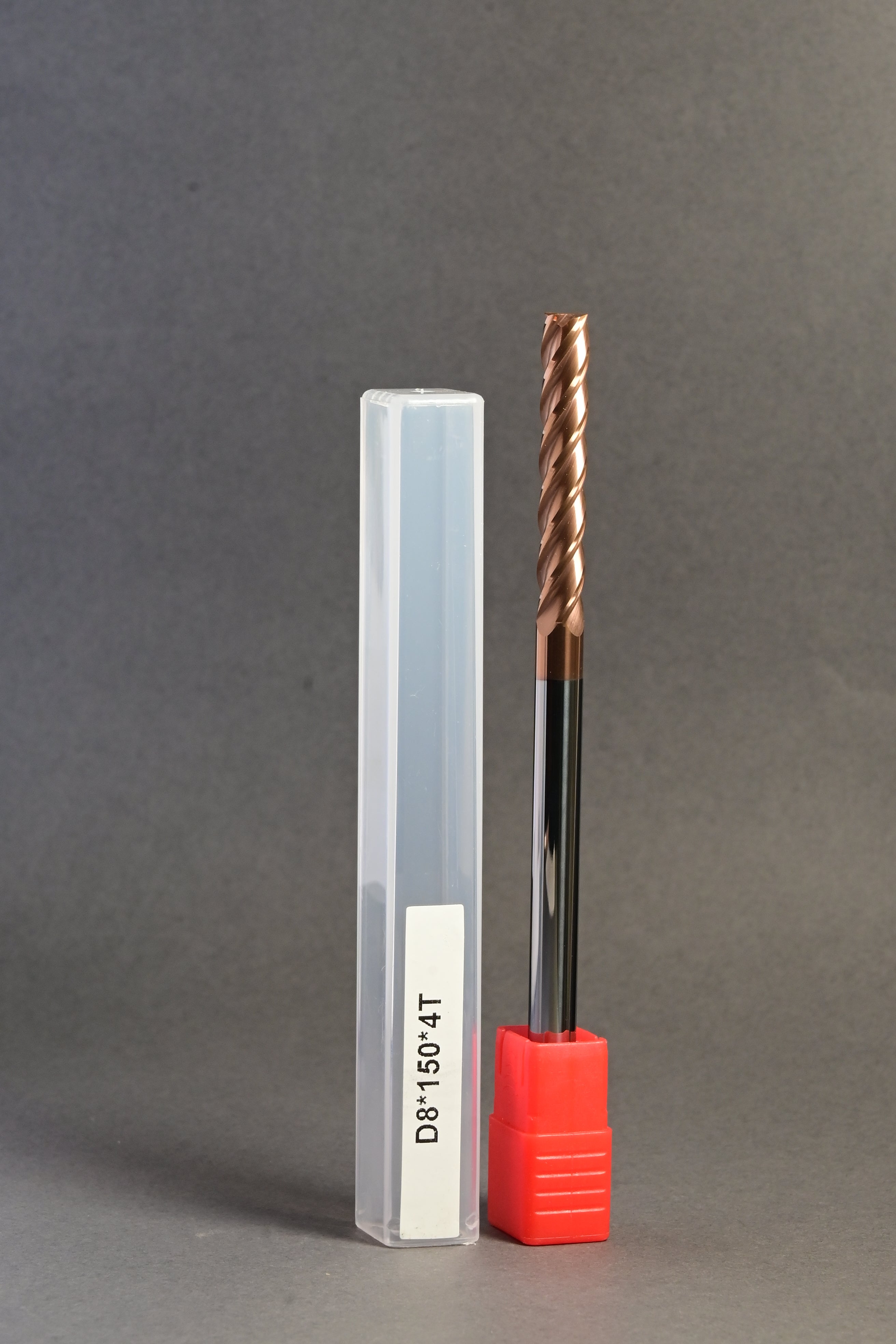 METALDUR 8*150 4FLUTE FLAT COPPER 55HRC TiCN COATED