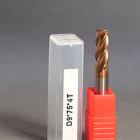 METALDUR 9*75 4FLUTE FLAT COPPER 55HRC TiCN COATED