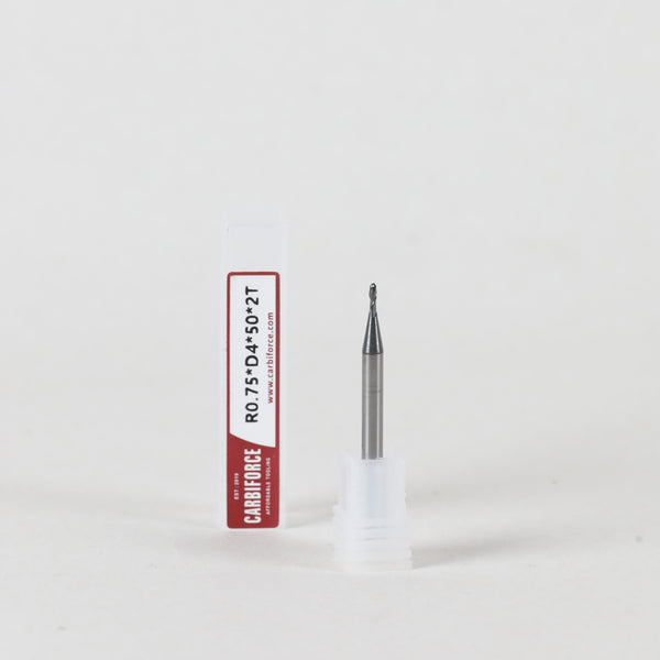 CARBIFORCE 1.5X50 2FLUTE BALLNOSE CT600