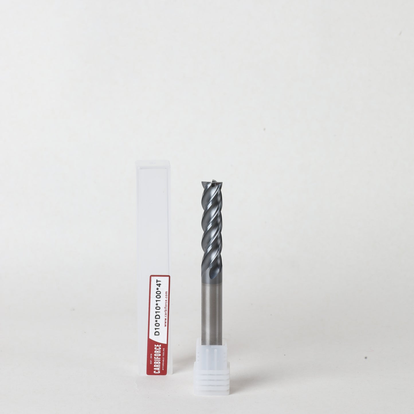CARBIFORCE 10X100 4FLUTE FLAT CT600