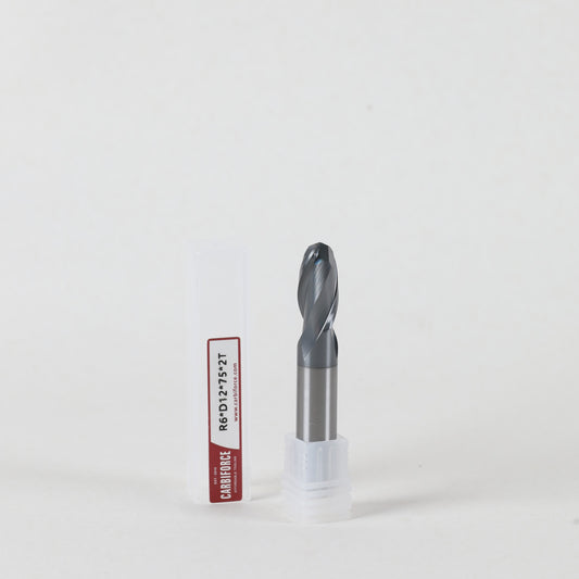 CARBIFORCE 12X75 2FLUTE BALLNOSE CT600