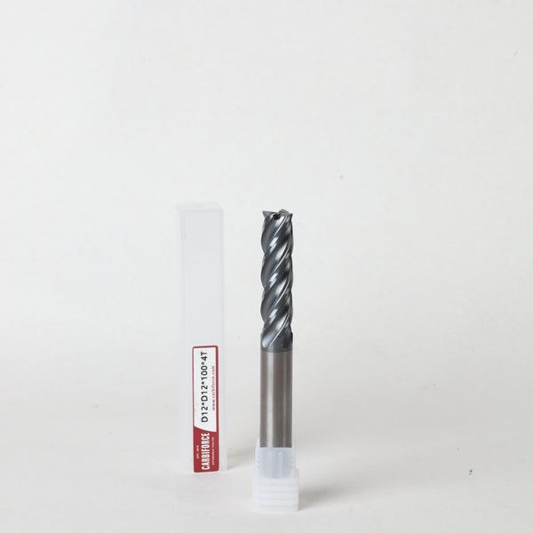 CARBIFORCE 12X100 4FLUTE FLAT CT600