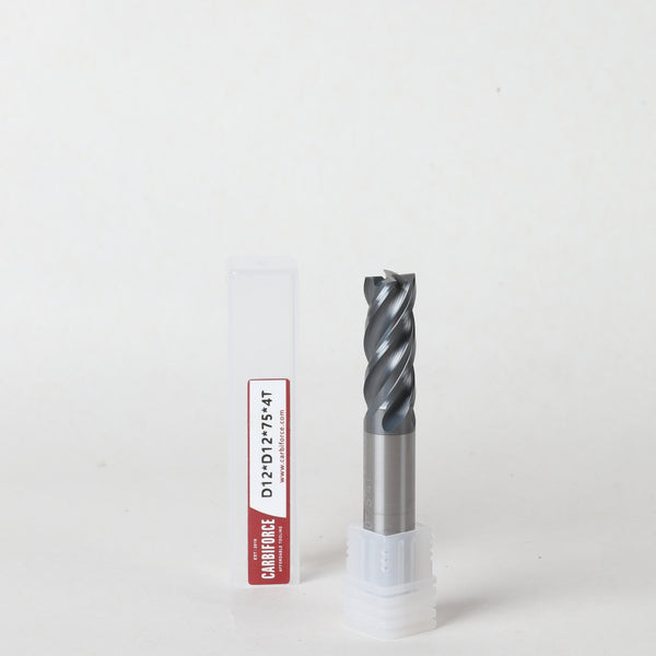 CARBIFORCE 12X75 4FLUTE FLAT CT600