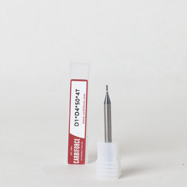 CARBIFORCE 1X50 4FLUTE BALLNOSE CT600