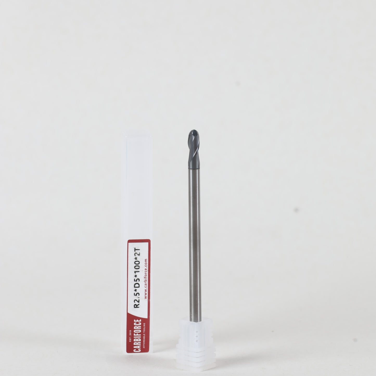 CARBIFORCE 5X100 2FLUTE BALLNOSE CT600