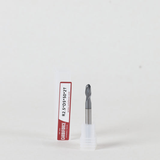 CARBIFORCE 5X50 2FLUTE BALLNOSE CT600