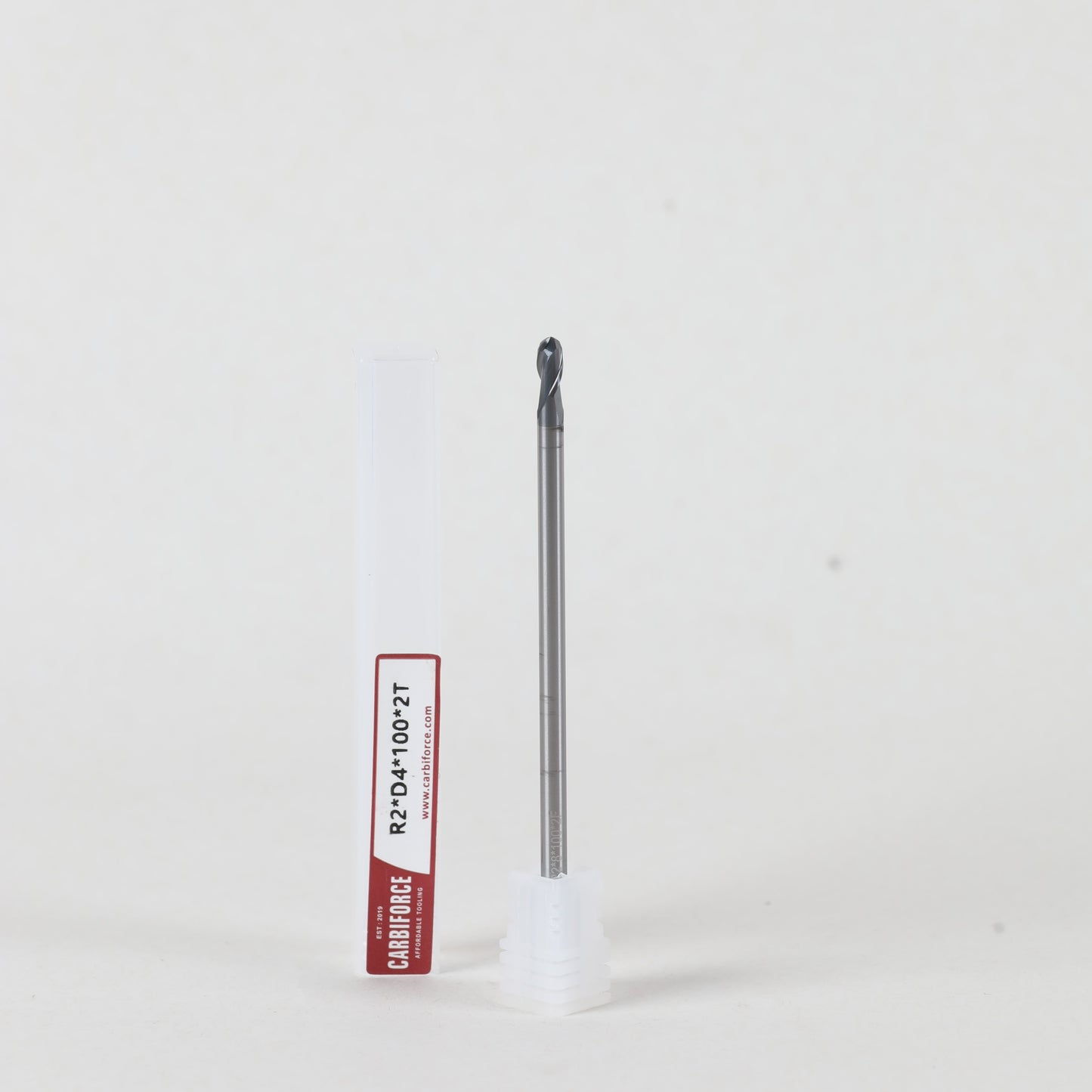 CARBIFORCE 4X100 2FLUTE BALLNOSE CT600