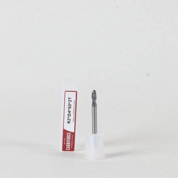 CARBIFORCE 4X50 2FLUTE BALLNOSE CT600