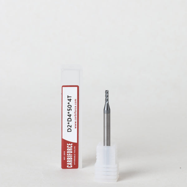 CARBIFORCE 2X50 4FLUTE FLAT CT600
