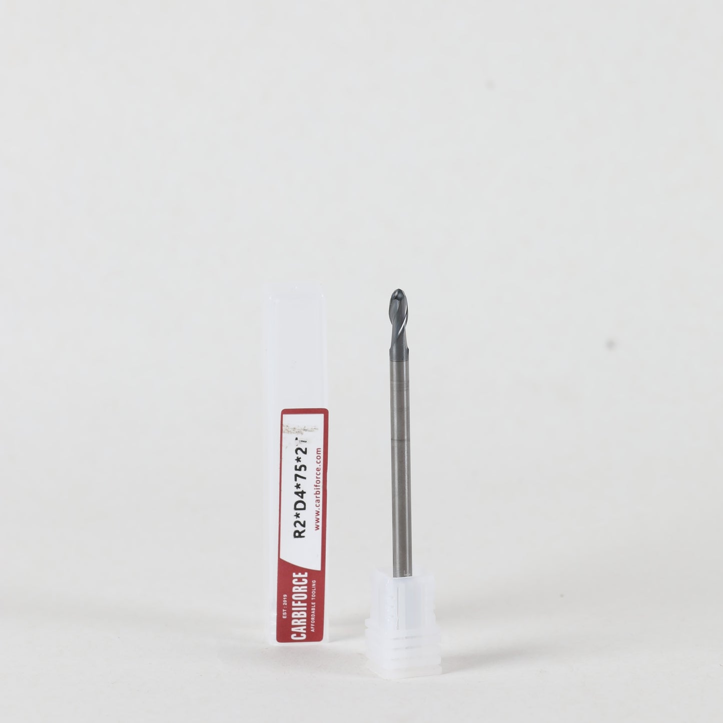 CARBIFORCE 4X75 2FLUTE BALLNOSE CT600