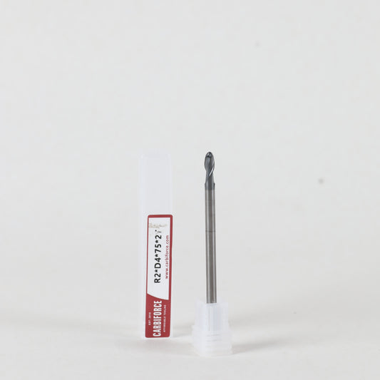 CARBIFORCE 4X75 2FLUTE BALLNOSE CT600