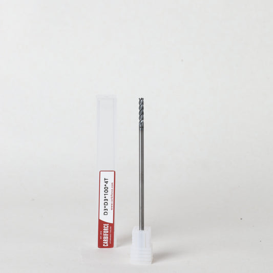 CARBIFORCE 3X100 4FLUTE FLAT CT600