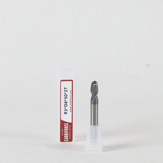 CARBIFORCE 6X50 2FLUTE BALLNOSE CT600
