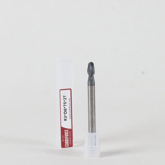 CARBIFORCE 6X75 2FLUTE BALLNOSE CT600