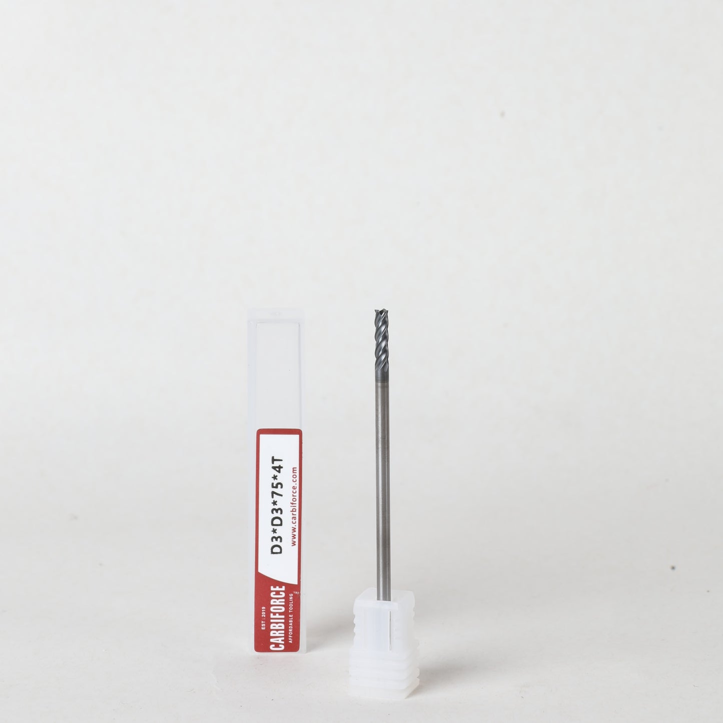 CARBIFORCE 3X75 4FLUTE FLAT CT600