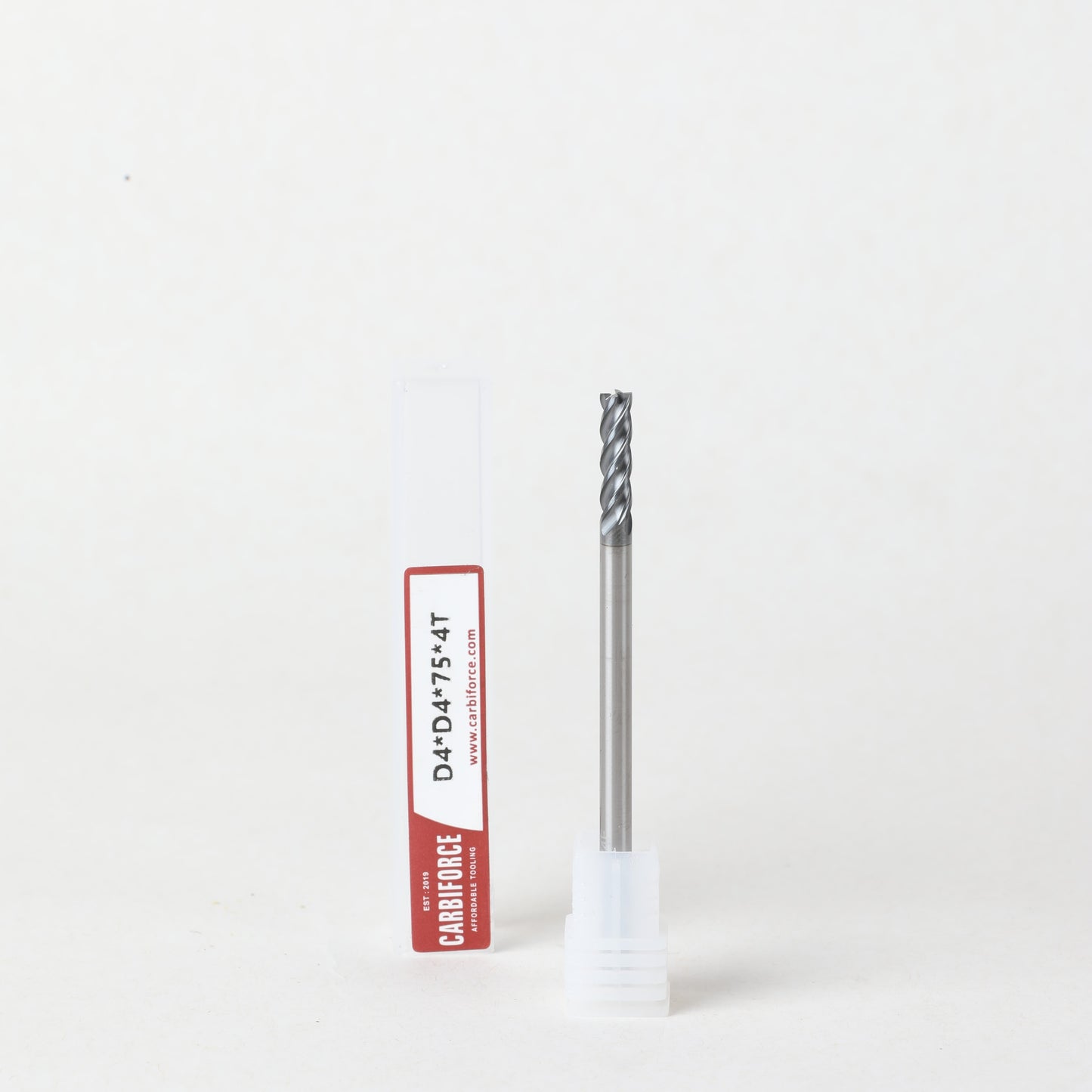 CARBIFORCE 4X75 4FLUTE FLAT CT600