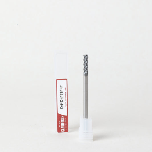 CARBIFORCE 4X75 4FLUTE FLAT CT600