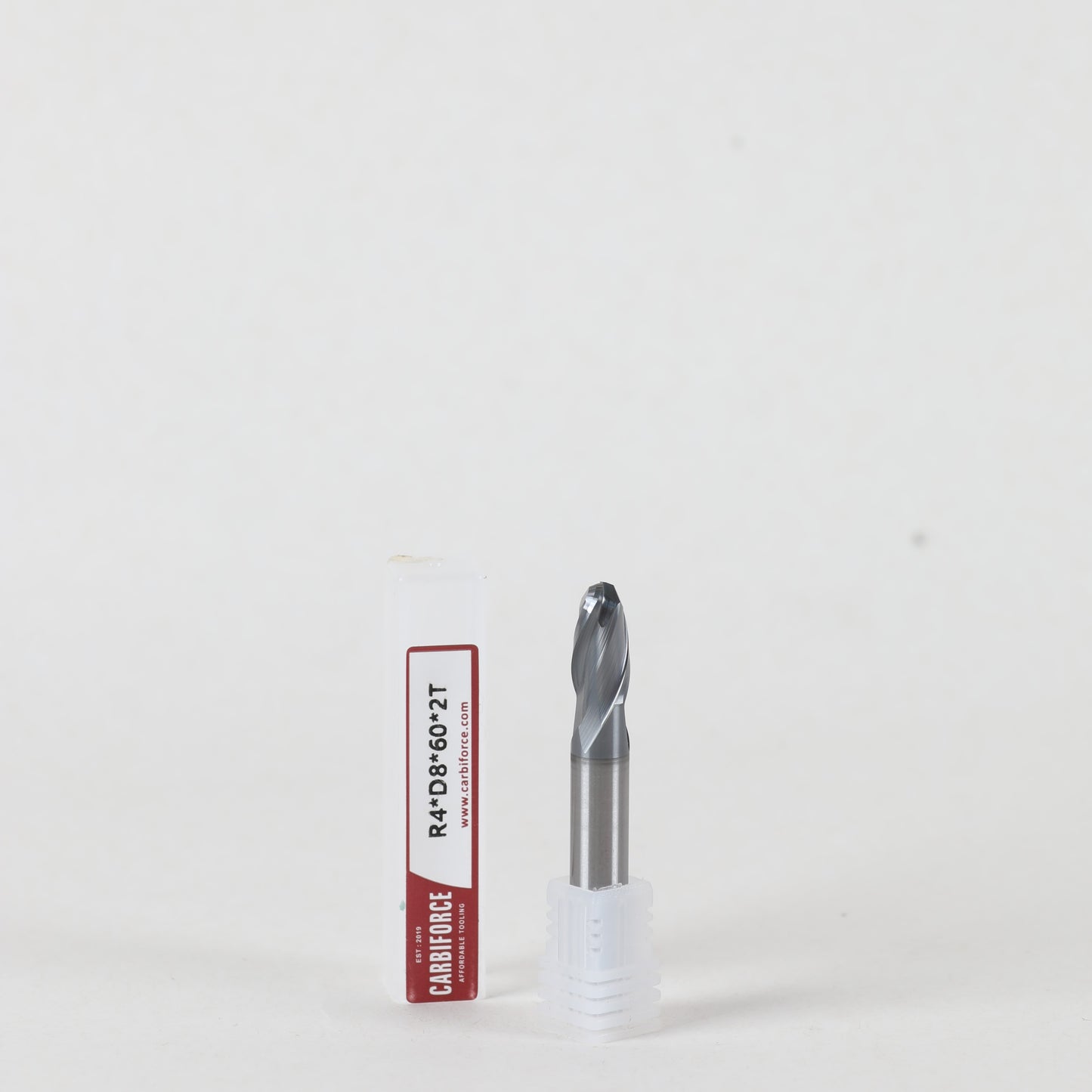 CARBIFORCE 8X60 2FLUTE BALLNOSE CT600