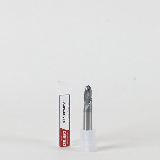 CARBIFORCE 8X60 2FLUTE BALLNOSE CT600