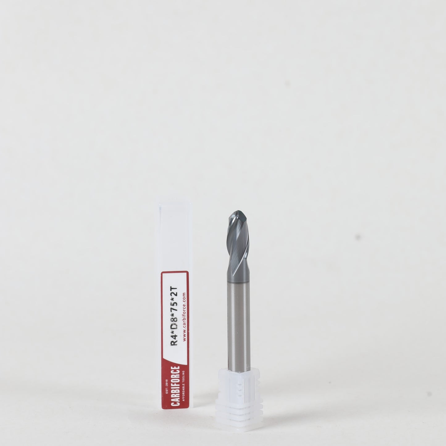 CARBIFORCE 8X75 2FLUTE BALLNOSE CT600