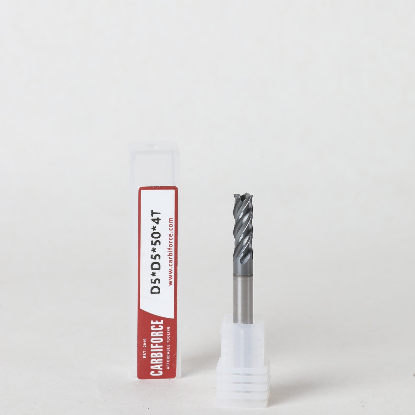 CARBIFORCE 5X50 4FLUTE FLAT CT600