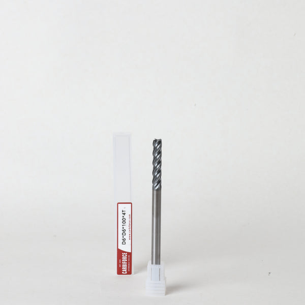 CARBIFORCE 6X100 4FLUTE FLAT CT600