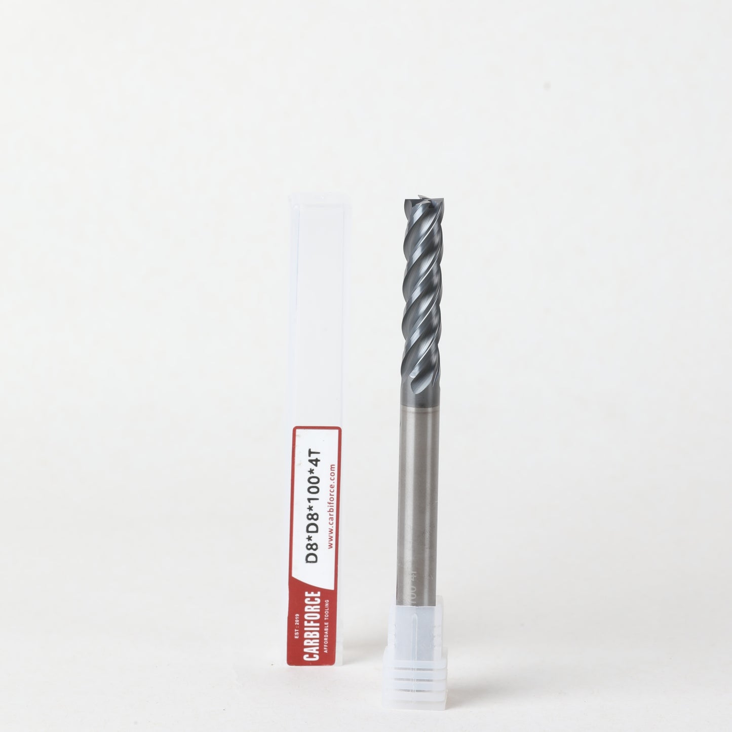 CARBIFORCE 8X100 4FLUTE FLAT CT600