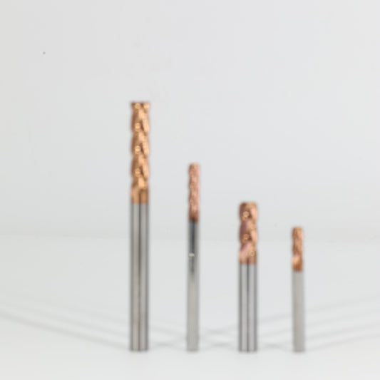 METALDUR R0.5 3*75 4FLUTE FLAT COPPER 55HRC TiCN COATED