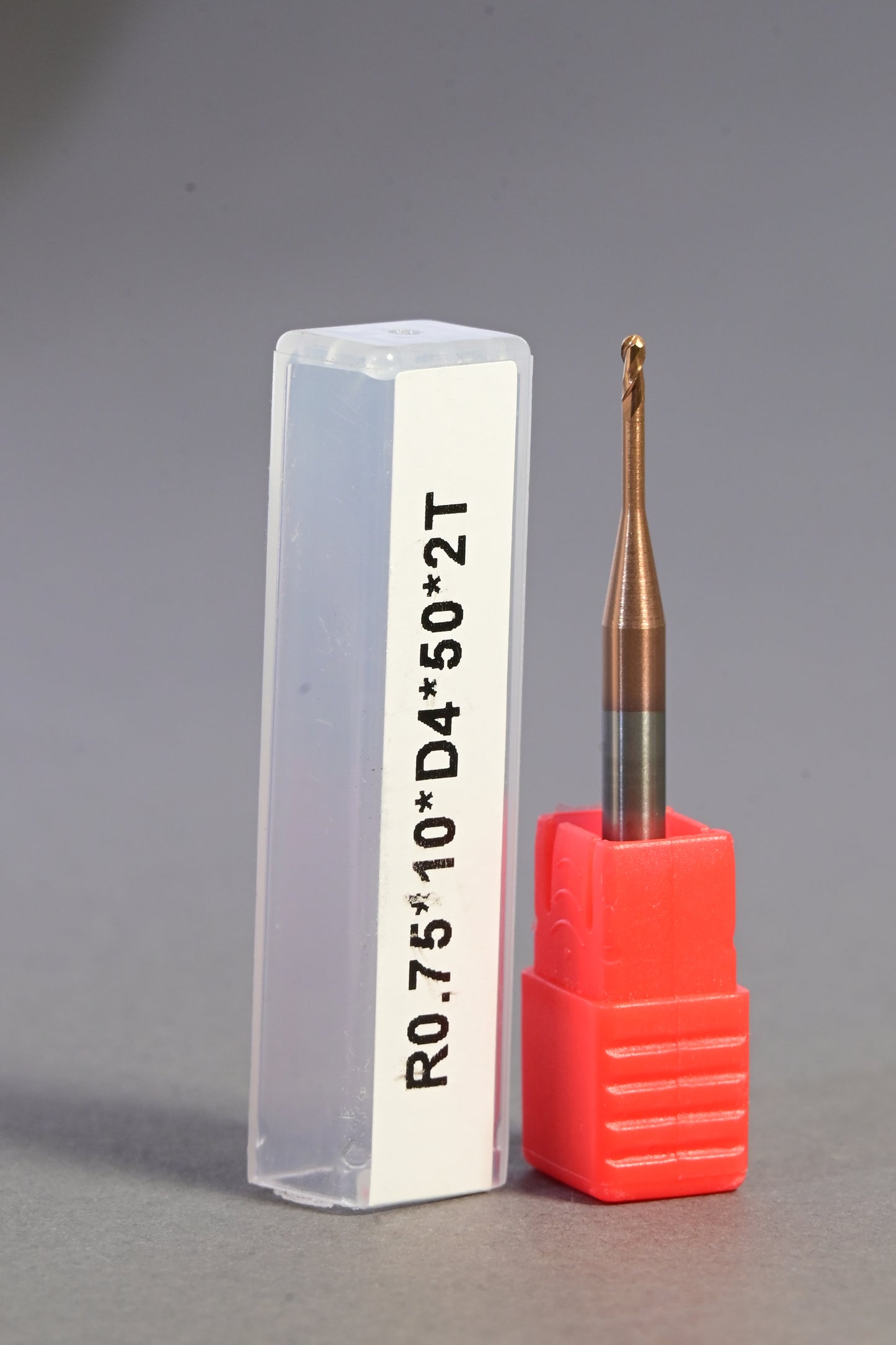 METALDUR LN 1.5*10*50 2FLUTE BALLNOSE COPPER 55HRC TiCN COATED