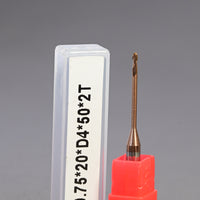 METALDUR LN 1.5*20*50 2FLUTE BALLNOSE COPPER 55HRC TiCN COATED
