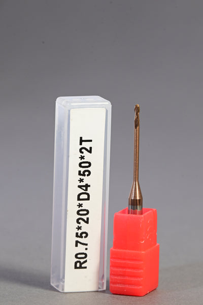METALDUR LN 1.5*20*50 2FLUTE BALLNOSE COPPER 55HRC TiCN COATED