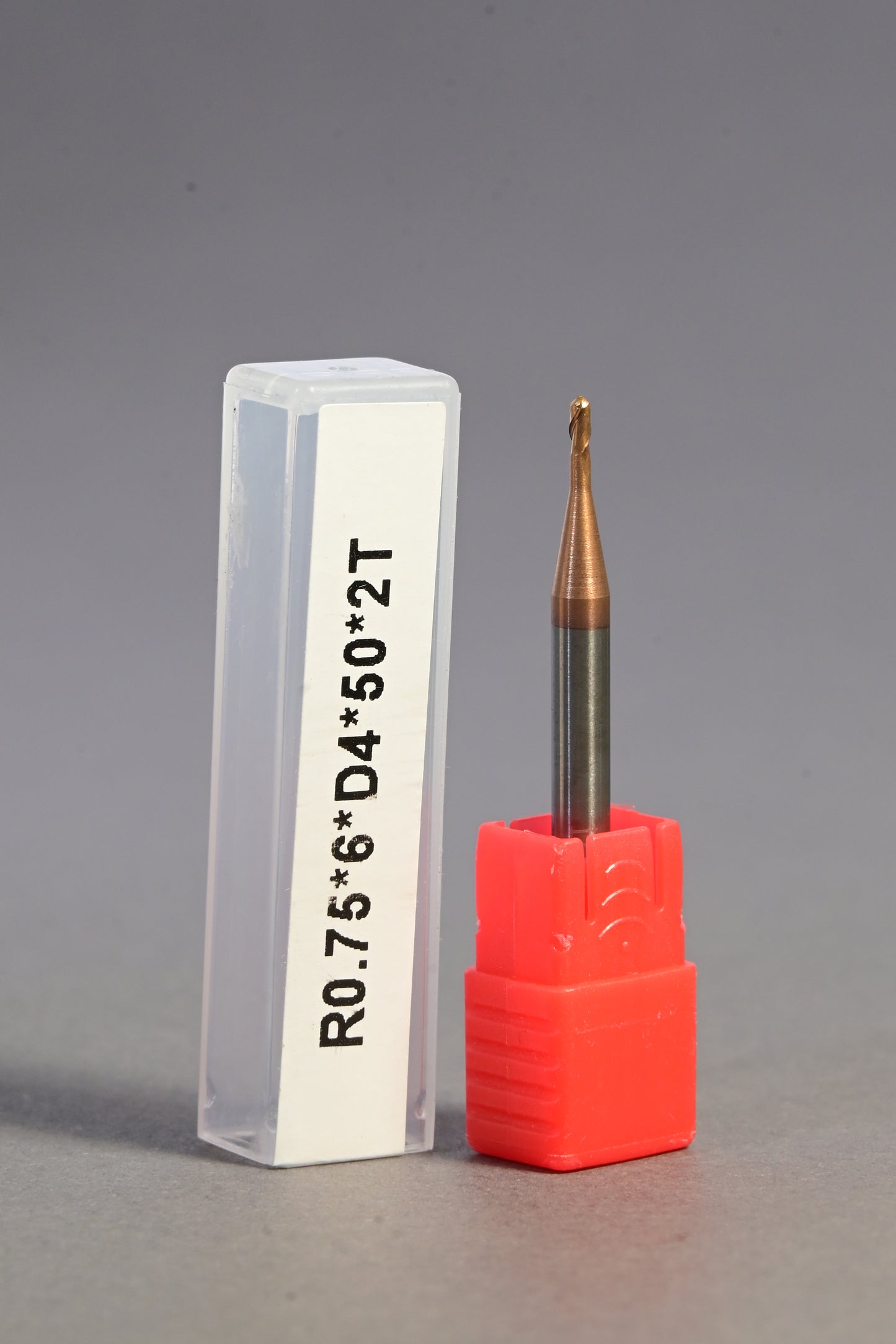 METALDUR LN 1.5*6*50 2FLUTE BALLNOSE COPPER 55HRC TiCN COATED