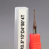 METALDUR LN 1*10*50 4FLUTE FLAT COPPER 55HRC TiCN COATED