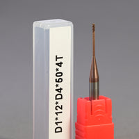 METALDUR LN 1*12*50 4FLUTE FLAT COPPER 55HRC TiCN COATED