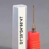 METALDUR LN 1*20*50 4FLUTE FLAT COPPER 55HRC TiCN COATED