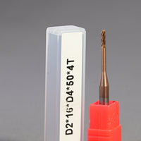 METALDUR LN 2*16*50 4FLUTE FLAT COPPER 55HRC TiCN COATED