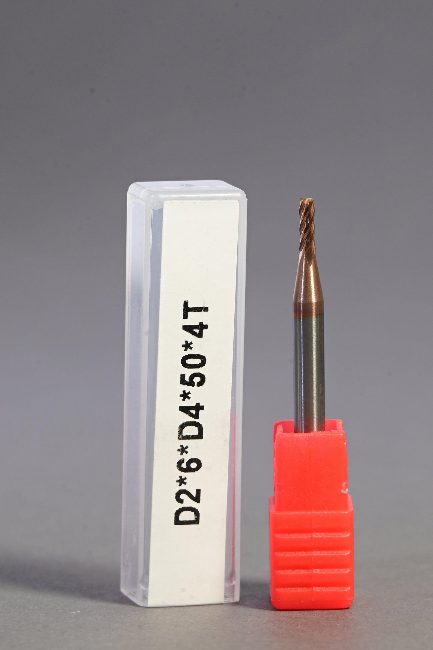 METALDUR LN 2*6*50 4FLUTE FLAT COPPER 55HRC TiCN COATED