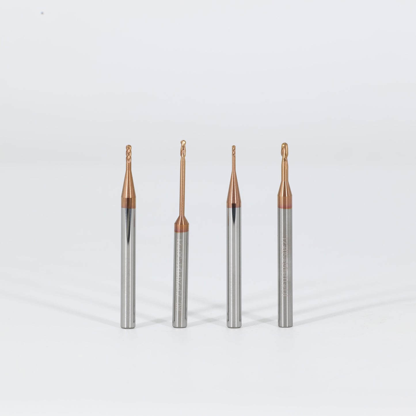 METALDUR LN 2.5*12*50 2FLUTE BALLNOSE COPPER 55HRC TiCN COATED