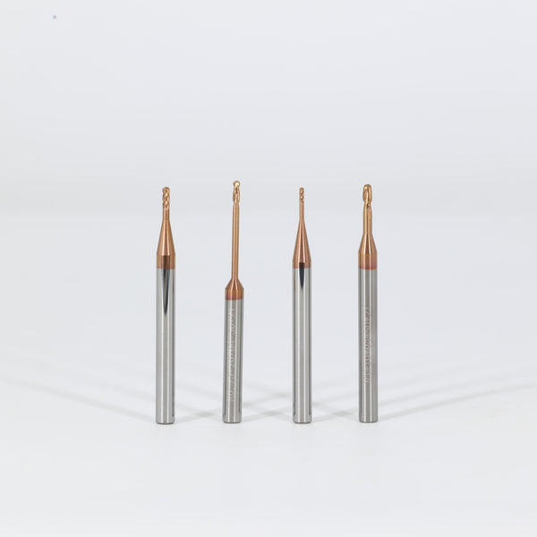 METALDUR LN 2.5*12*50 2FLUTE BALLNOSE COPPER 55HRC TiCN COATED