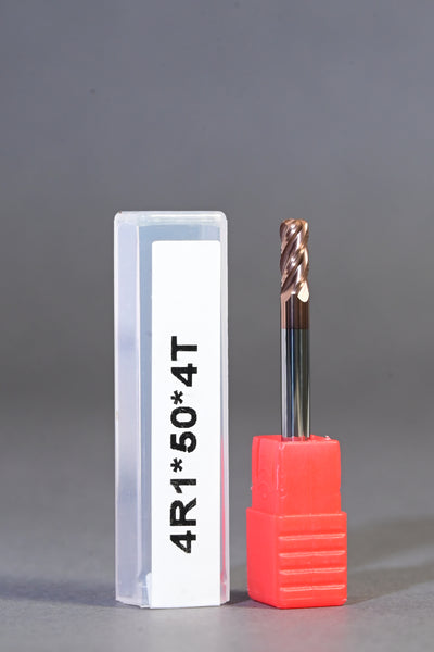 METALDUR R1 4*50 4FLUTE FLAT COPPER 55HRC TiCN COATED