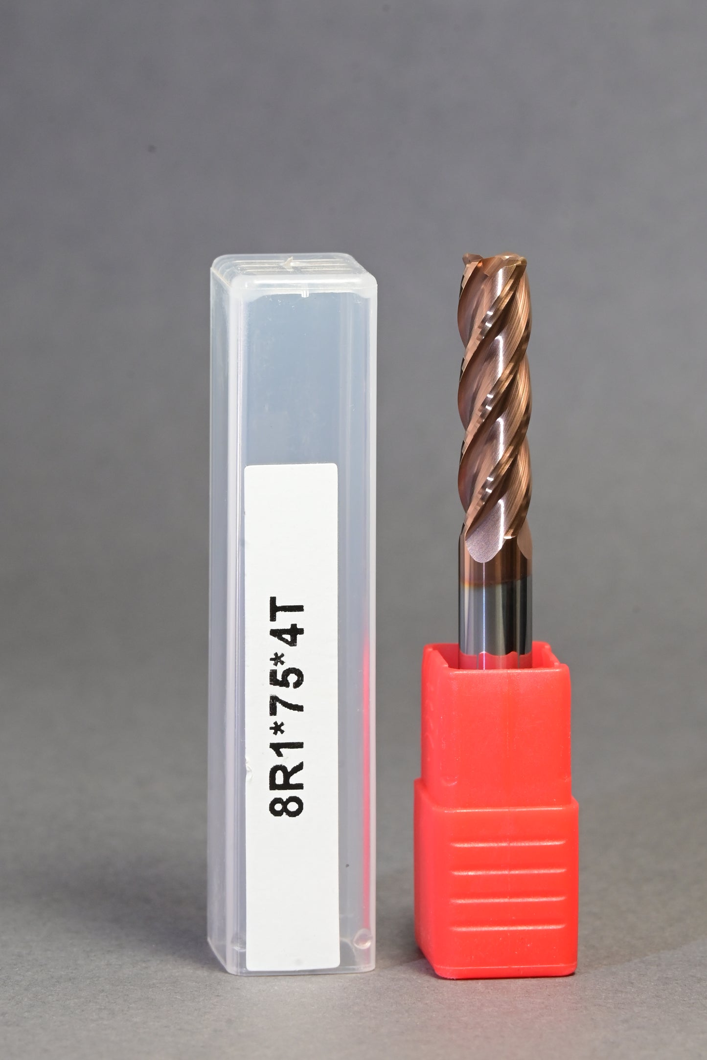 METALDUR R1 8*75 4FLUTE FLAT COPPER 55HRC TiCN COATED