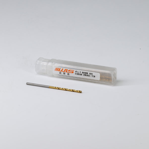 WILSON HS 1.7*20*43 HSS-EX M35 SUS DIN338 TiN