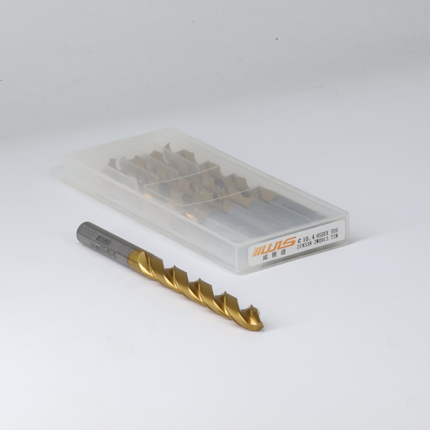 WILSON HS 10.4*87*133 HSS-EX M35 SUS DIN338 TiN