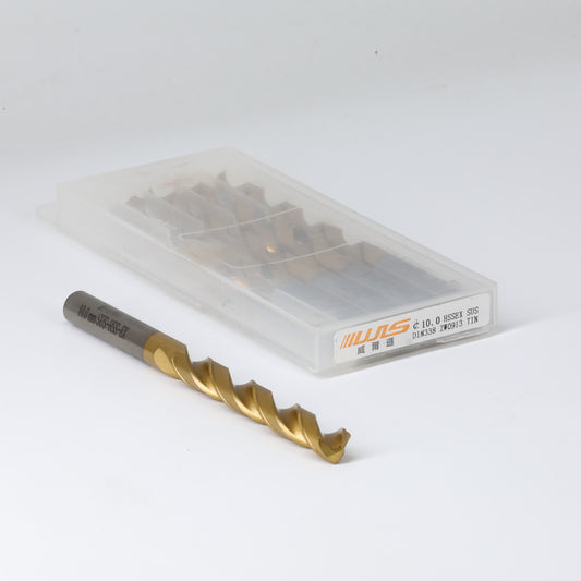 WILSON HS 10*87*133 HSS-EX M35 SUS DIN338 TiN