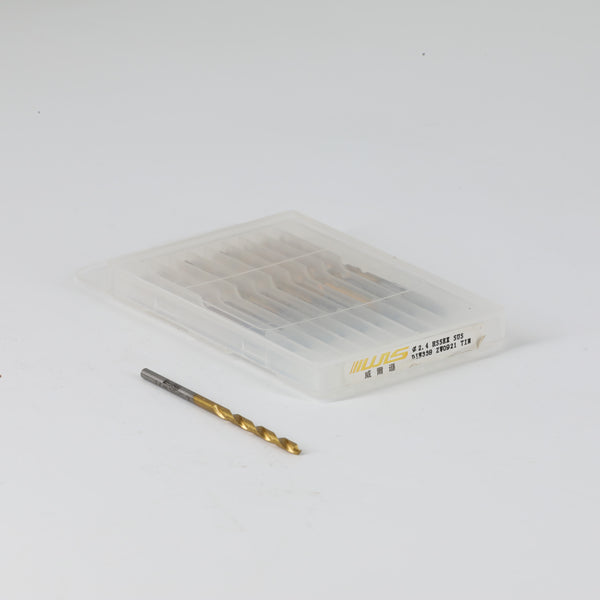 WILSON HS 2.4*30*57 HSS-EX M35 SUS DIN338 TiN