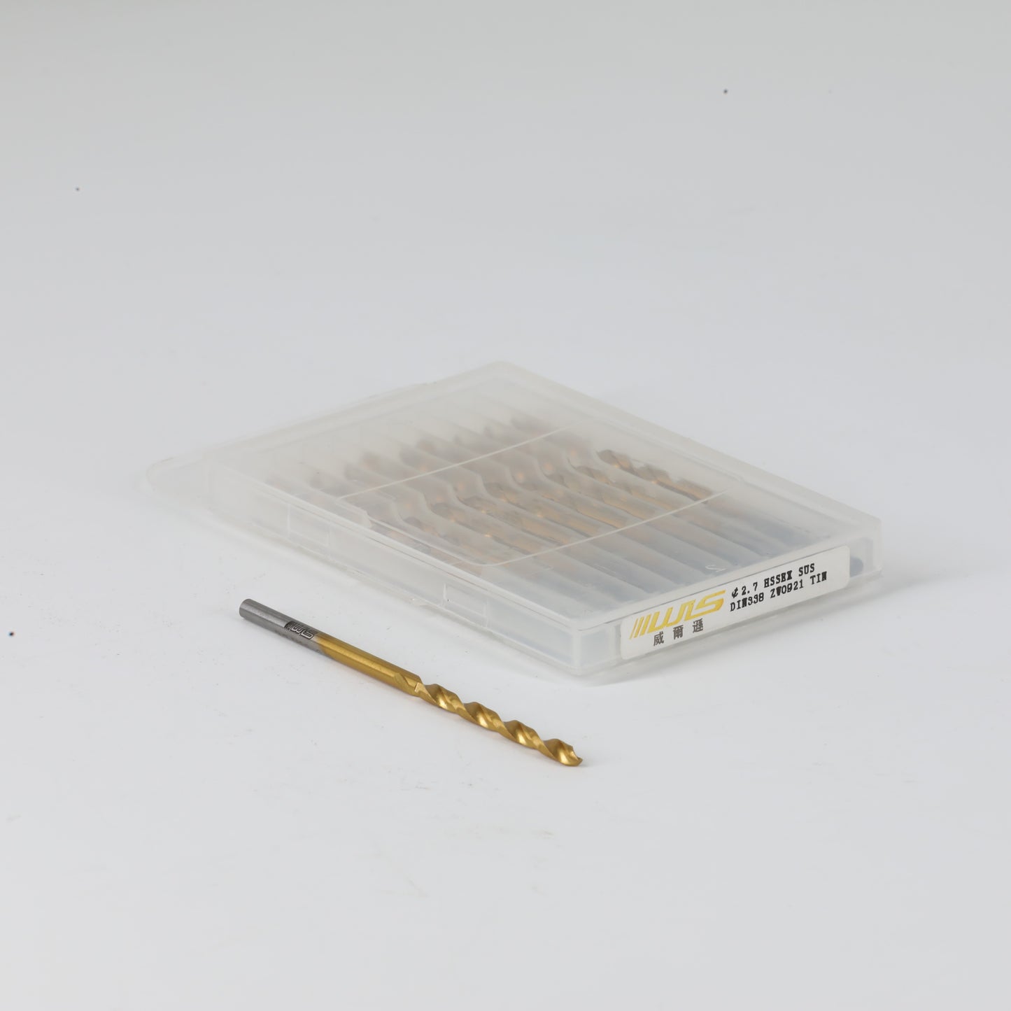 WILSON HS 2.7*33*61 HSS-EX M35 SUS DIN338 TiN