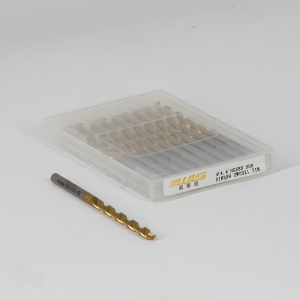 WILSON HS 4.4*47*80 HSS-EX M35 SUS DIN338 TiN